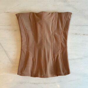 Beige Corset Top